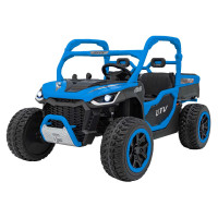 Дитяча акумуляторна машинка фермерська UTV Racing Blue