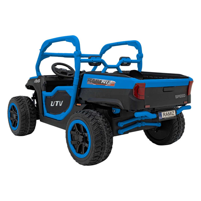 Детская аккумуляторная машинка фермерская UTV Racing Blue