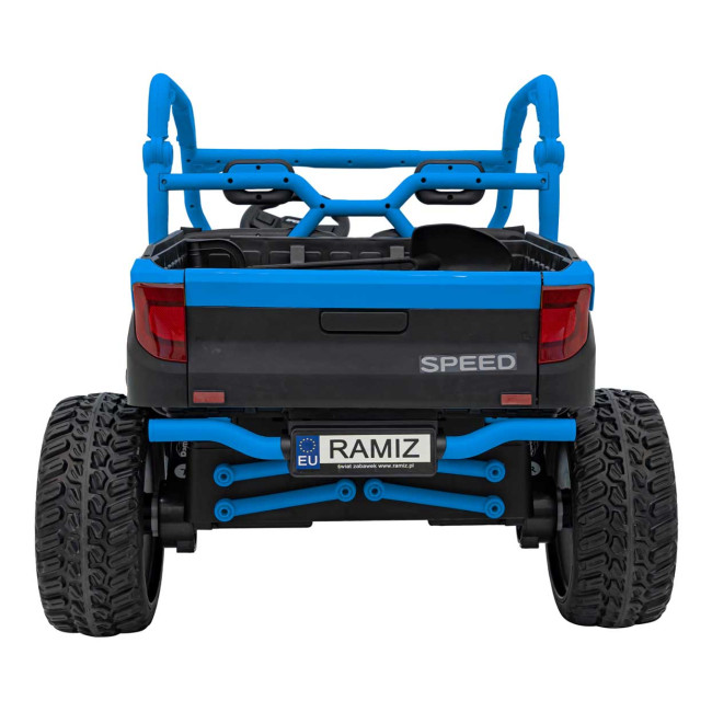 Детская аккумуляторная машинка фермерская UTV Racing Blue