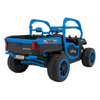 Дитяча акумуляторна машинка фермерська UTV Racing Blue
