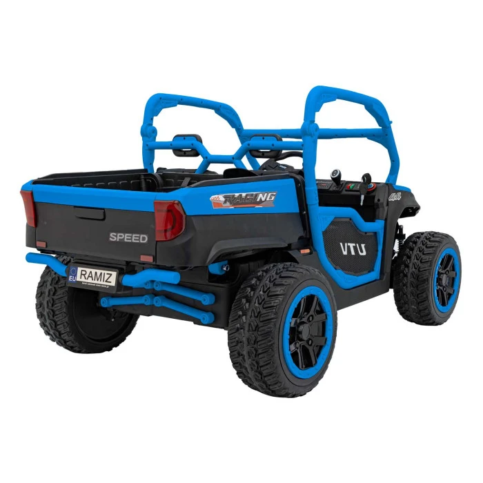 Дитяча акумуляторна машинка фермерська UTV Racing Blue