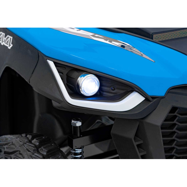 Детская аккумуляторная машинка фермерская UTV Racing Blue