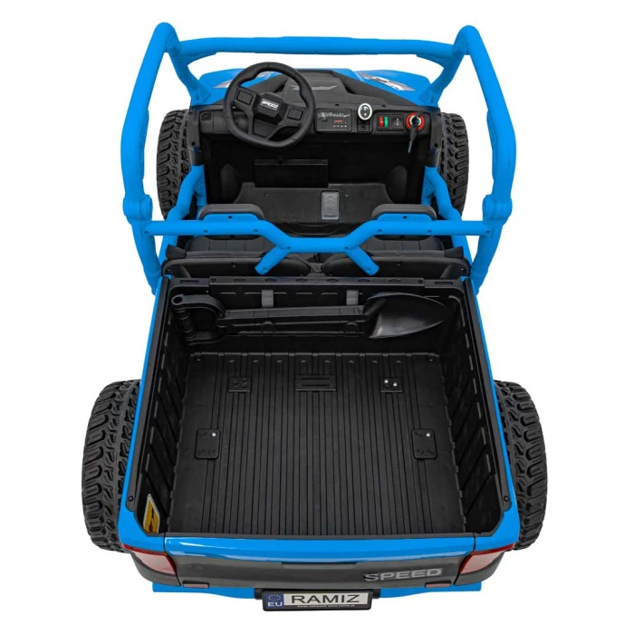 Дитяча акумуляторна машинка фермерська UTV Racing Blue