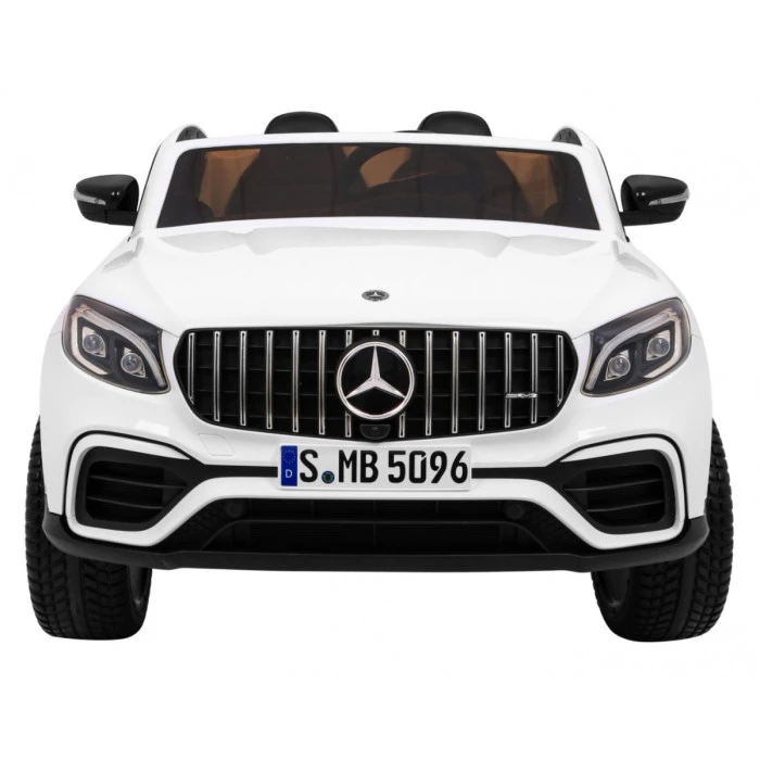 Детская аккумуляторная машинка Mercedes GLC 63S Белая