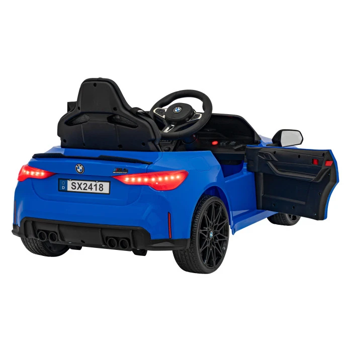 Детская аккумуляторная машинка BMW M4 Синяя