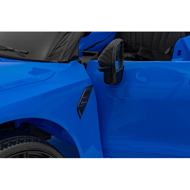 Дитяча акумуляторна машинка BMW M4 Синя