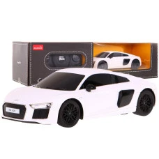 Audi R8 белый RASTAR модель 1:24 Авто на дистанционном управлении + пульт 2,4 ГГц