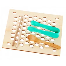 Деревянный набор развивающих игр 6в1 для детей 3+