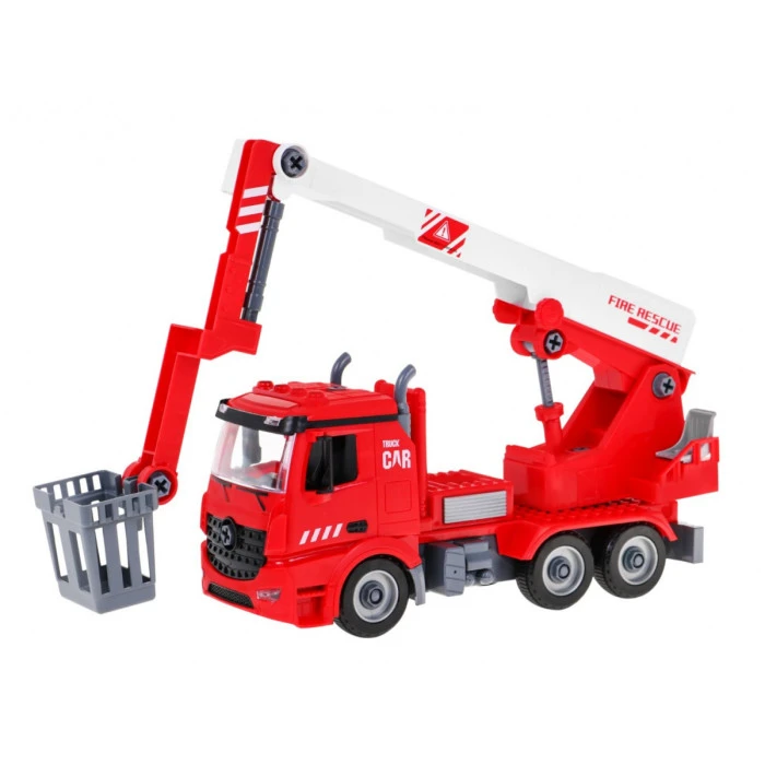 Пожарная машина 2в1 + каска