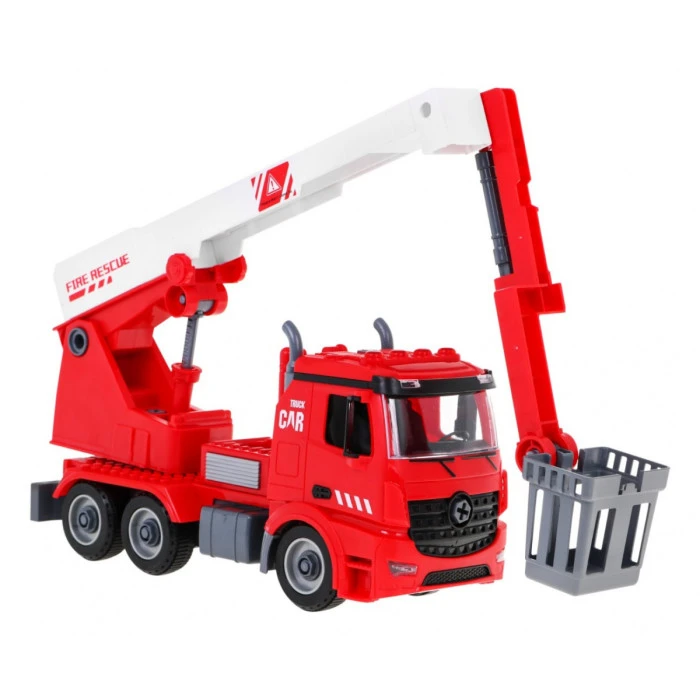Пожарная машина 2в1 + каска