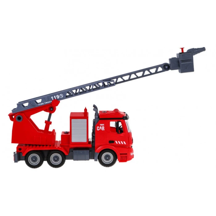 Пожарная машина 2в1 + каска
