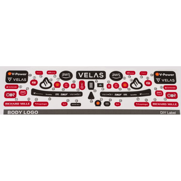 Ferrari F1 75 RASTAR модель 1:18 Гоночный автомобиль на дистанционном управлении + пульт дистанционного управления 2,4 ГГц + наклейки