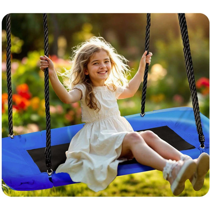 Качели-гнездо Neo-Sport Swingo 110 х 70 см, черно-синий