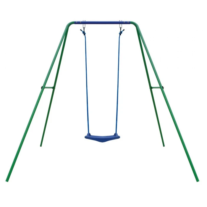 Качели для детей MASTER A1, 200 х 163 х 184 см - зелено-синяя