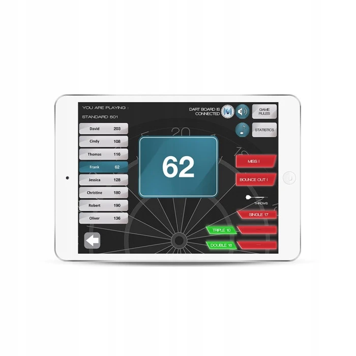 Дартс электронный CARROMCO TURBO CHARGER 4.0 – 46 см