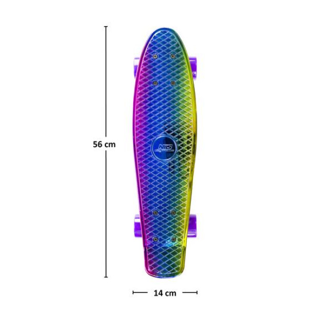 Пенниборд NILS EXTREME PNB01 ELECTROSTYLE синий