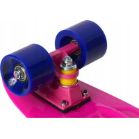 Скейтборд Enero Пластиковый скейтборд 22 дюйма, фиолетовый