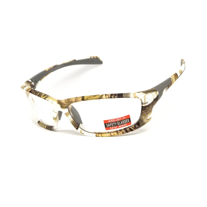 Очки защитные Global Vision Hercules-5 White Camo, прозрачные