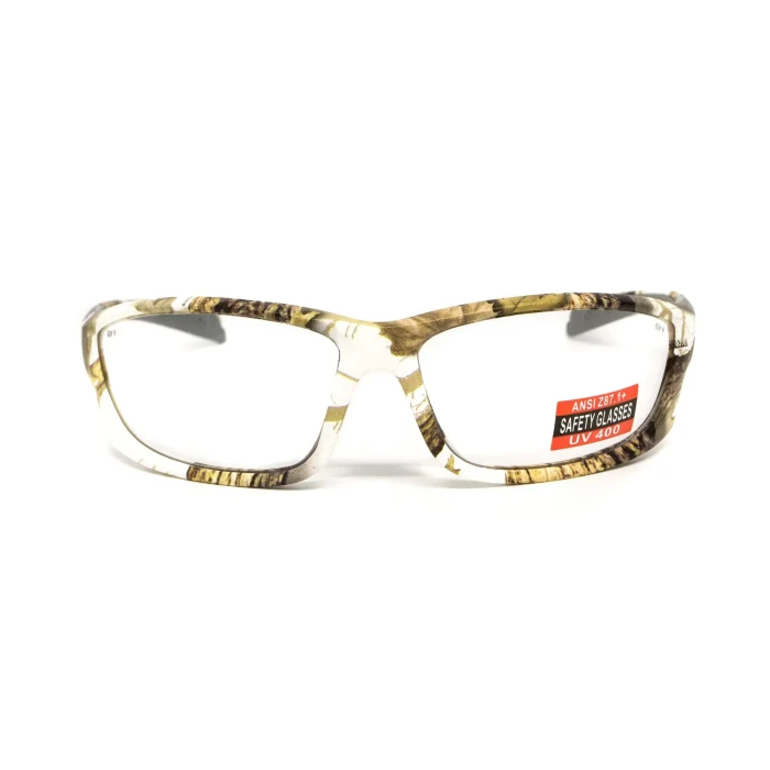 Очки защитные Global Vision Hercules-5 White Camo, прозрачные