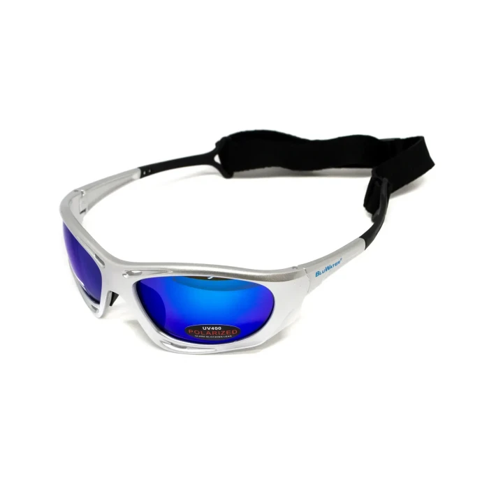 Окуляри поляризаційні BluWater Hydro Silver Polarized Anti-Fog, сині