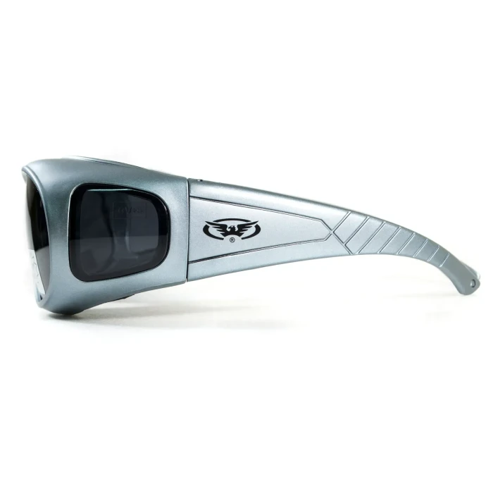 Очки защитные с уплотнителем Global Vision Outfitter Metallic Anti-Fog, серые