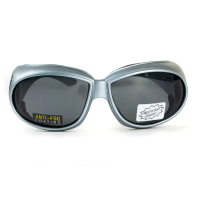 Окуляри захисні з ущільнювачем Global Vision Outfitter Metallic Anti-Fog, сірі