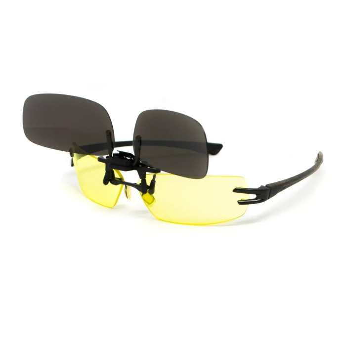 Полярізаційна накладка на окуляри, синя