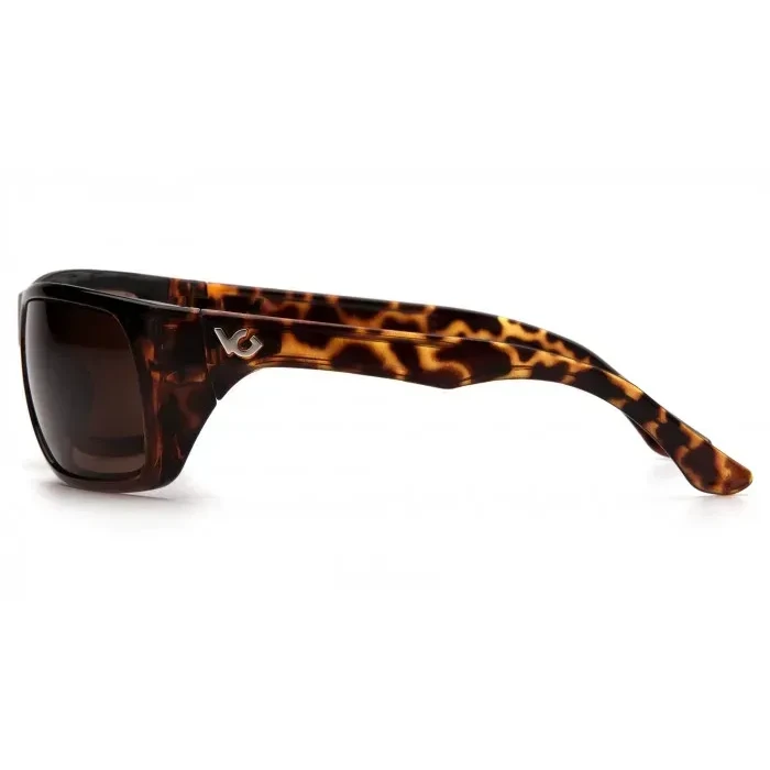 Окуляри захисні Venture Gear Vallejo Tortoise Аnti-Fog, коричневі