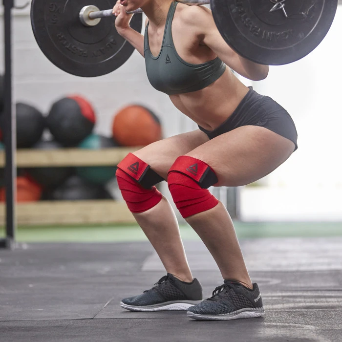 Наколенники Reebok RAAC-16060RD красные