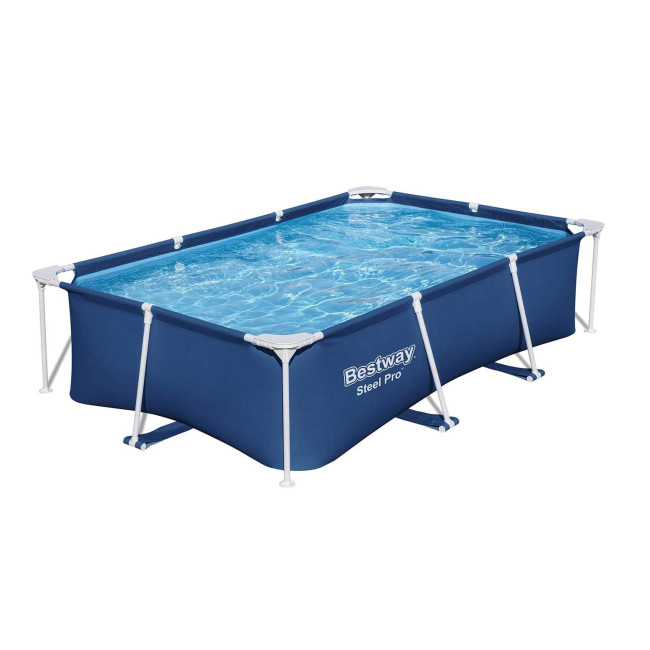 Бассейн каркасный прямоугольный 15в1 Bestway 56403N, 259 x 170 x 61 см