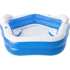 Басейн надувний дитячий Family Fun Lounge Bestway 213х206 см
