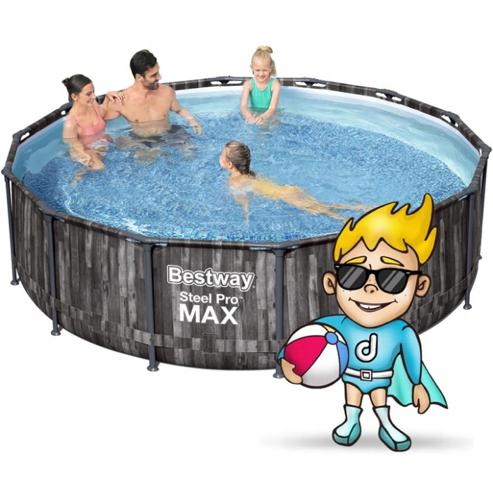 Басейн каркасний 11в1 Bestway 5614Z Steel Pro Max 427 см