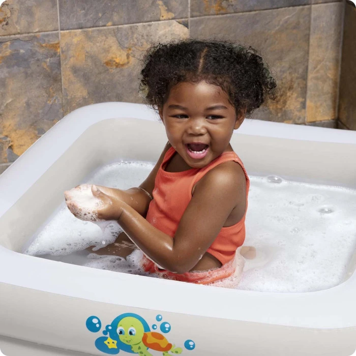 Басейн надувний дитячий Bestway 51116 86x86x25 см