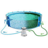 Бассейн каркасный 15в1 Bestway 56681, 366 x 76 см