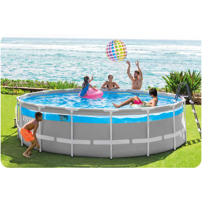 Бассейн каркасный 17в1 INTEX 26730, 488 х 122 см