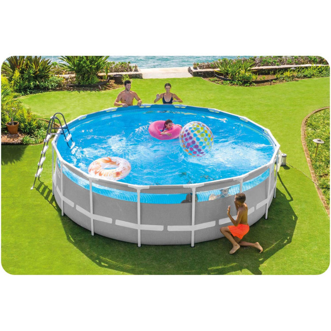 Бассейн каркасный 17в1 INTEX 26730, 488 х 122 см