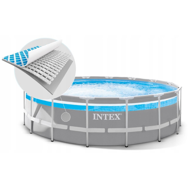Бассейн каркасный 17в1 INTEX 26730, 488 х 122 см