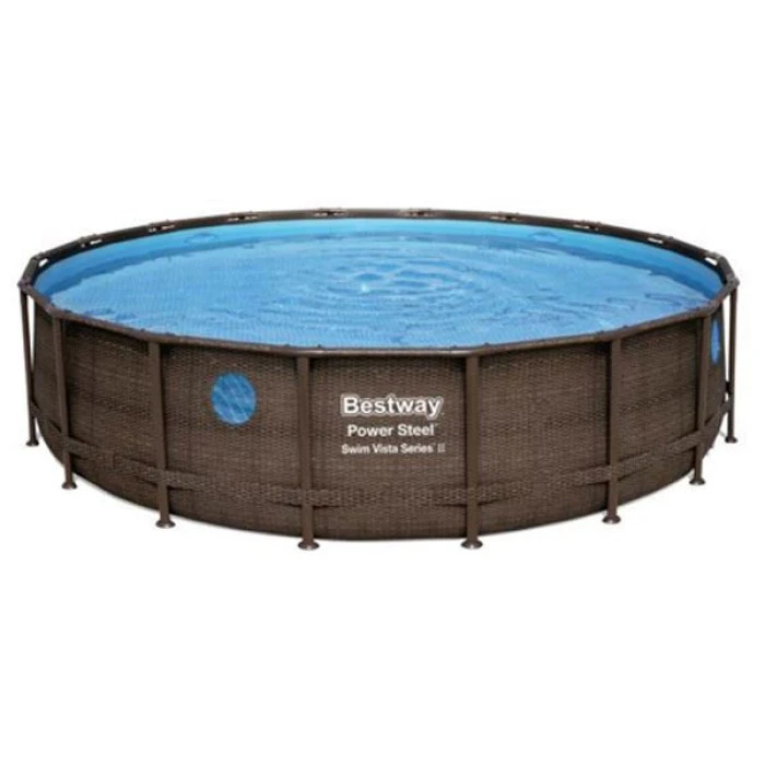 Каркасный бассейн Bestway Power Steel Swim VISTA 549 x 122 см