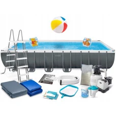 Бассейн каркасный 18в1 Intex 26364 732 × 366 × 132 см