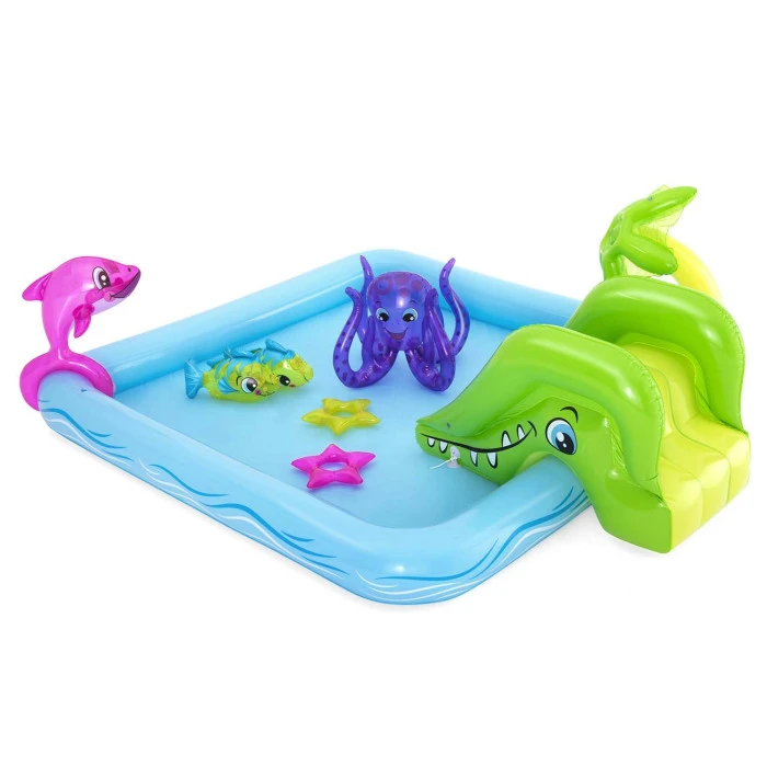 Надувная игровая площадка Аквариум Bestway 53052 239x206x86 см