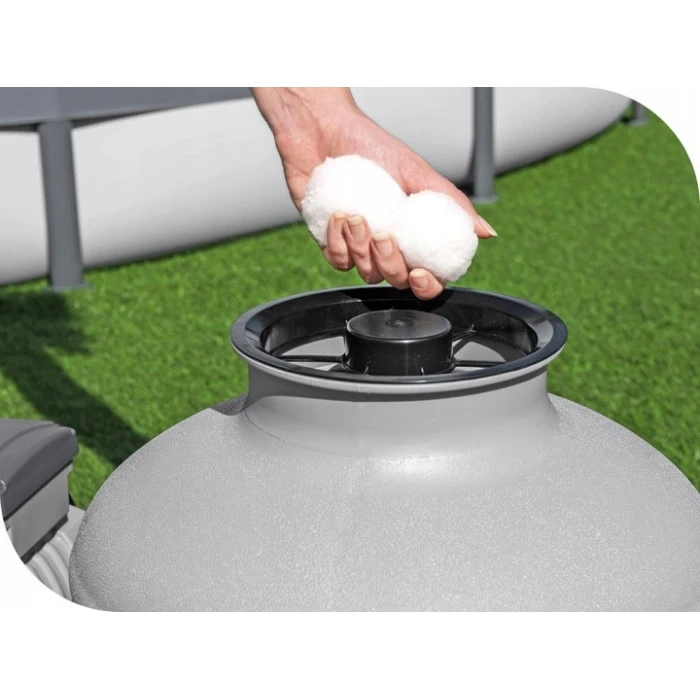 Насос з піщаним фільтром Bestway 58486 11355 л/год + 50 кг піску