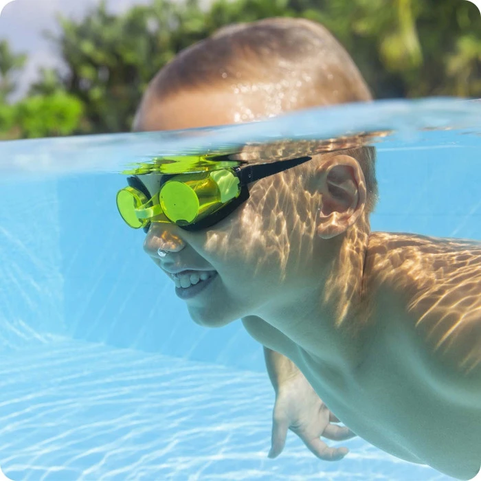 Дитячі окуляри для плавання Bestway 21005 жовті