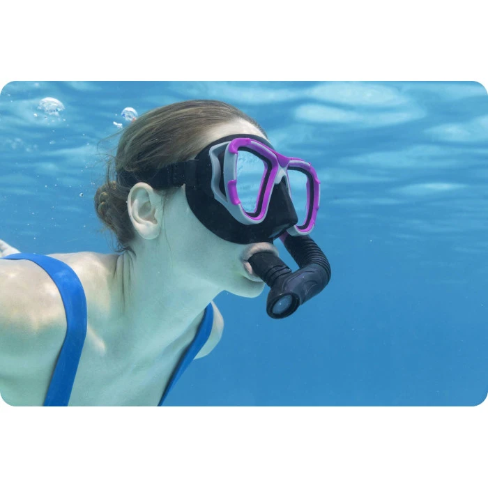 Набор для дайвинга Bestway 24021 черно-фиолетовый.