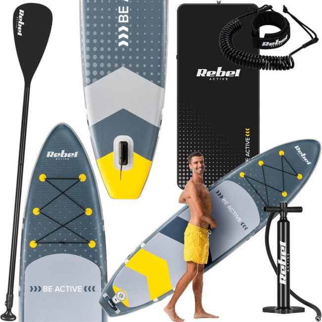 Надувная SUP доска (Сапборд) Rebel ACTIVE RBA-4500 350