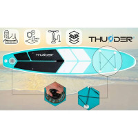 Надувная доска SUP (Сапборд) THUNDER COAST MINT 320