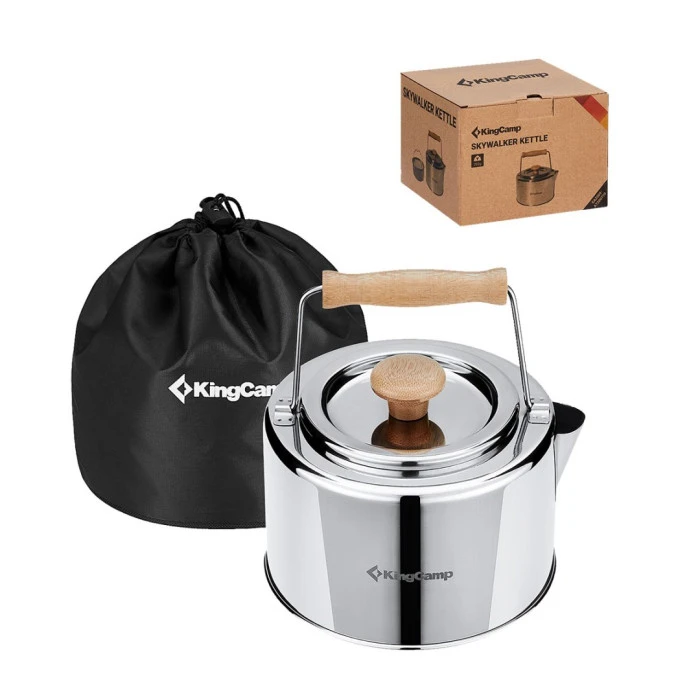 Стальной туристический чайник KING CAMP Skywalker