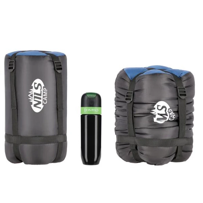 Спальный мешок NILS CAMP NC2012 темно-синий/оранжевый