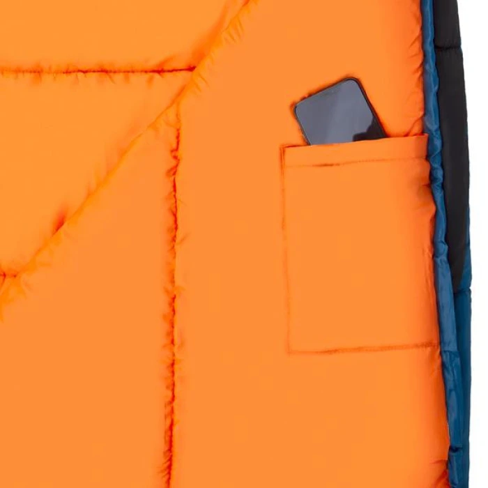 Спальный мешок NILS CAMP NC2012 темно-синий/оранжевый