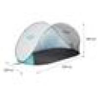 Пляжний намет NILS CAMP POP UP NC3174 світло-сірий