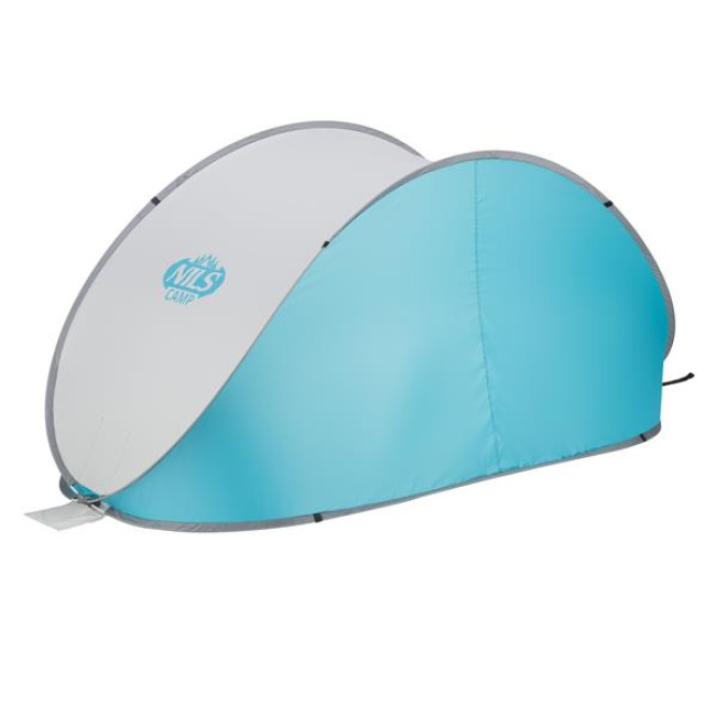 Пляжная палатка NILS CAMP POP UP NC3174 светло-серая